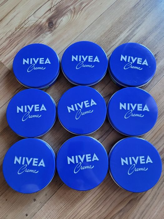 9x krem nivea niebieski original 150 ml
