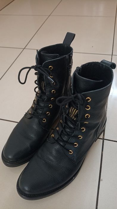 Skórzane buty roz40