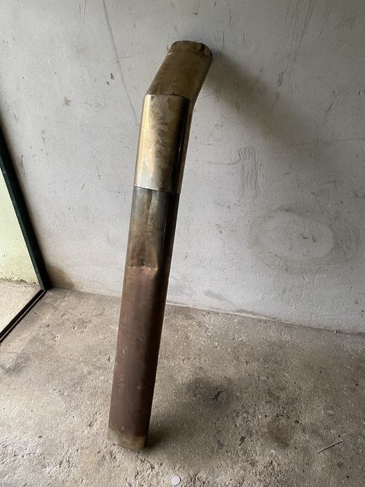 Tubo de inox em bom estado