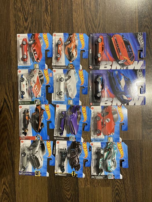 HotWheels 12 sztuk