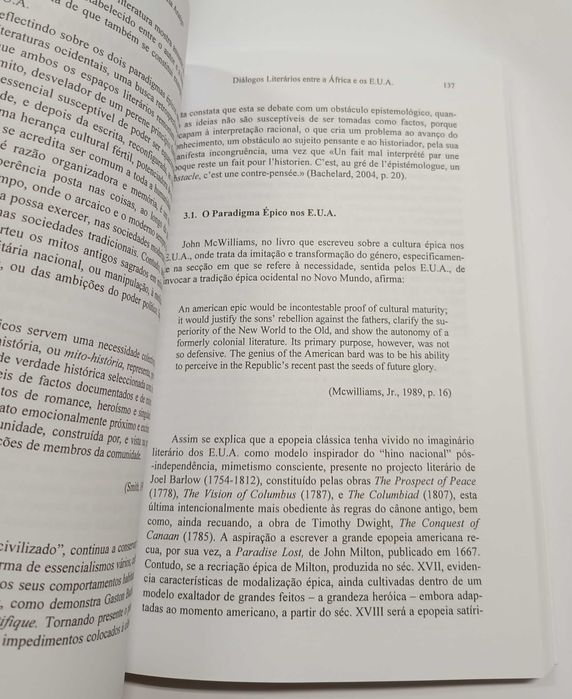 Diálogos literários entre África e os E.U.A., de Maria Manuela Araújo