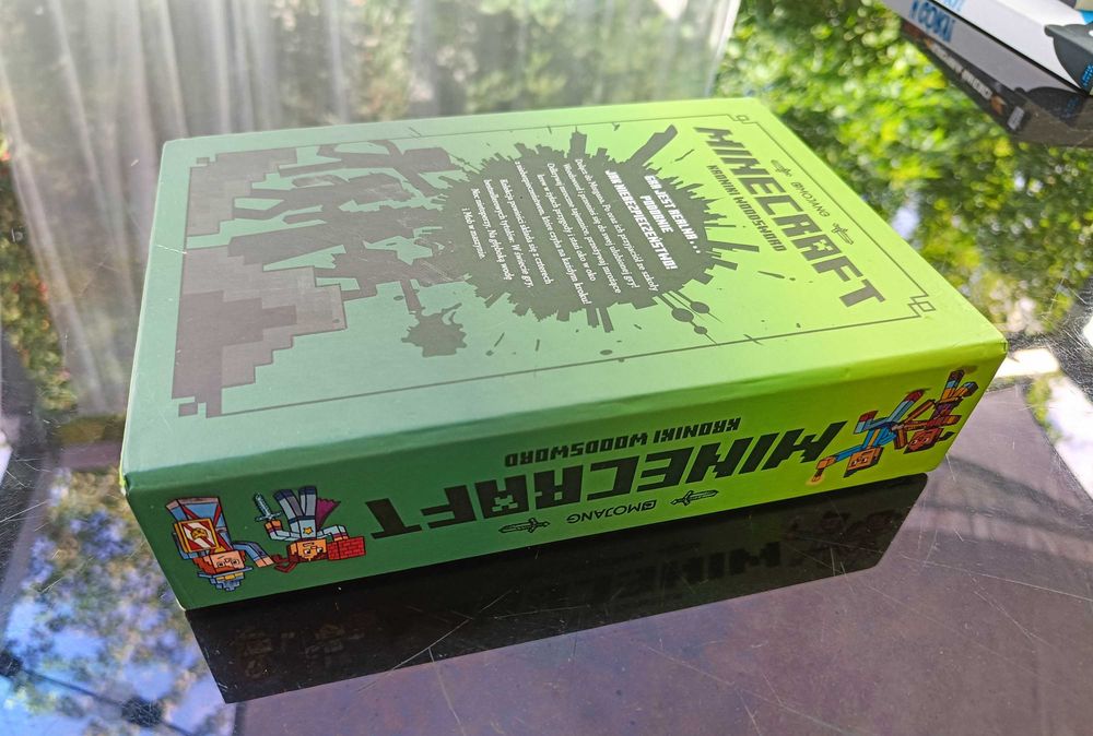 Zestaw książek Minecraft Kroniki Woodsword - 4 książki