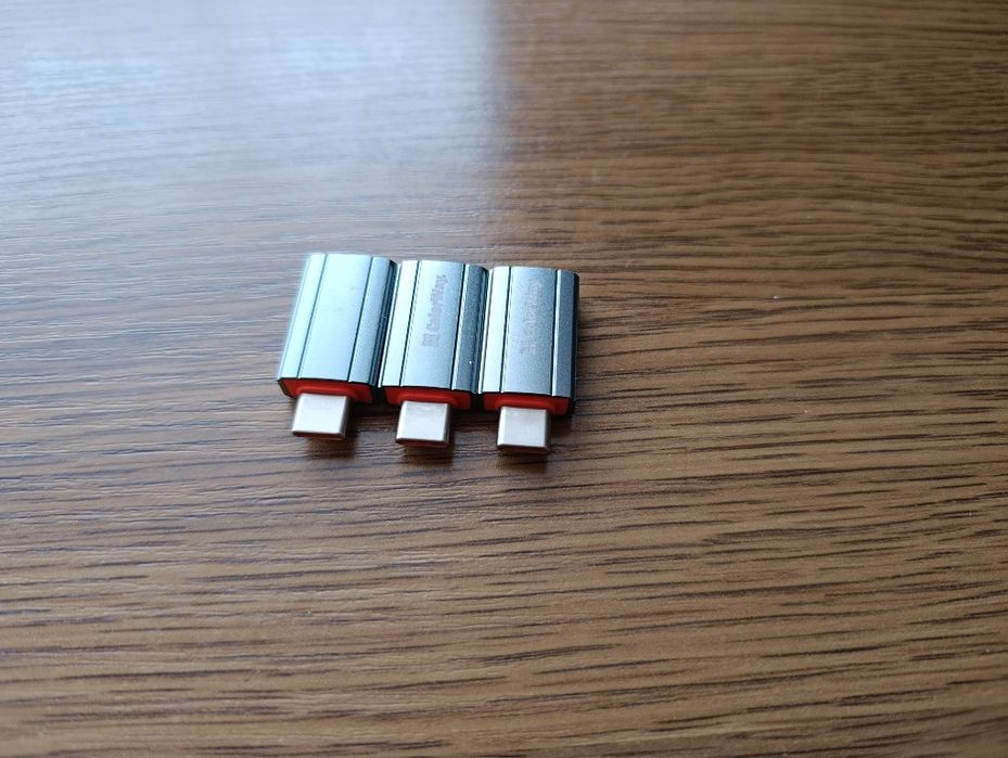 Перехідники Usb-A на USB-С, 3 штуки