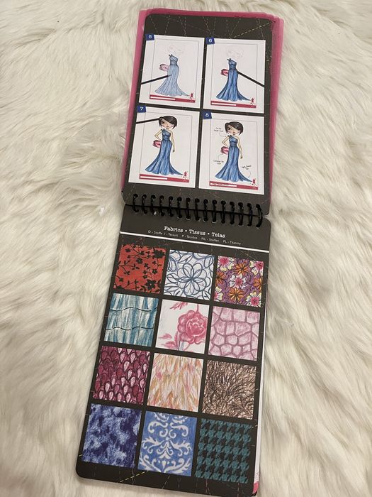 Ksiazka szkicownik top model