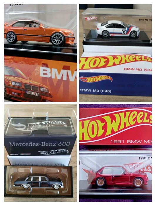 Hot Wheels Premium mainy sety Majorette Matchbox stan bdb