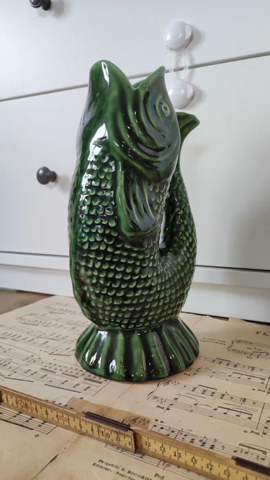 Jarro em forma de peixe - Faiança antiga