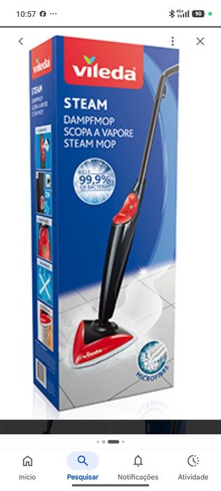 Vendo mopa a vapor Vileda