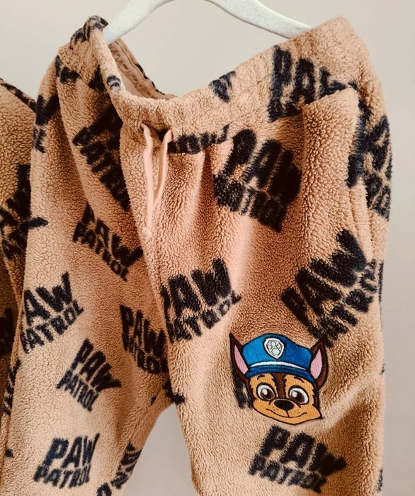 Komplet polarowy bluza i spodnie psi patrol h&m 134/140