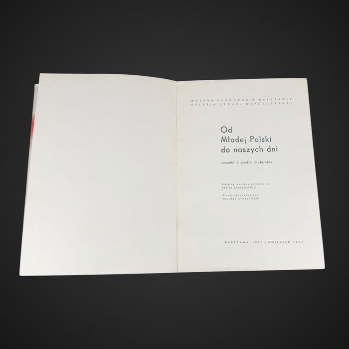 1959 Od Młodej Polski do naszych dni Nowosielski Chwistek J6/041438