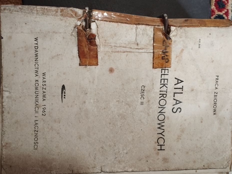 Atlas lampy elektronowe rocznik 1962 + uzupełnienie części 1 i 2