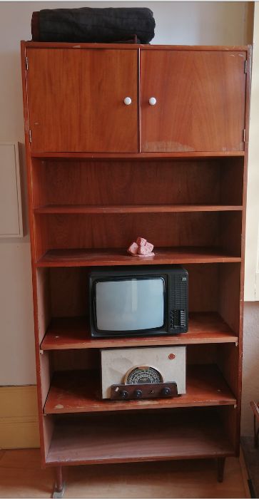 Móvel pés agulha Estante Alta pés palito escandinava vintage retro