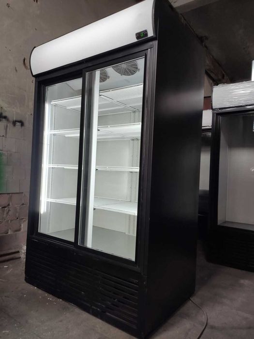 Холодильный шкаф купе витрина Klimasan S1300 Антрацит. Гарантия 2 мес