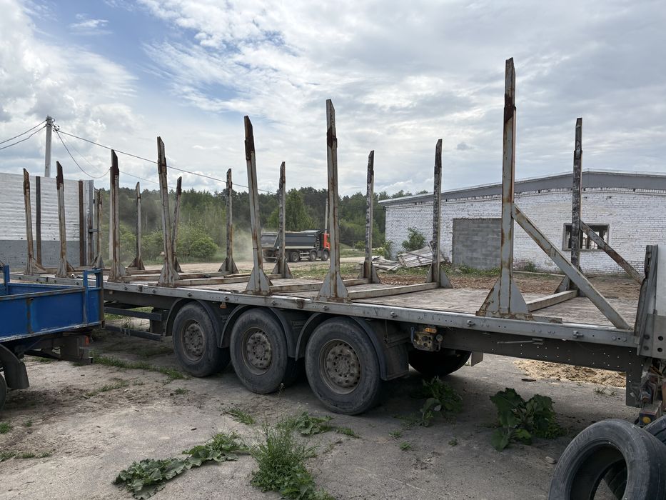 Напівпричіп, контейнеровоз