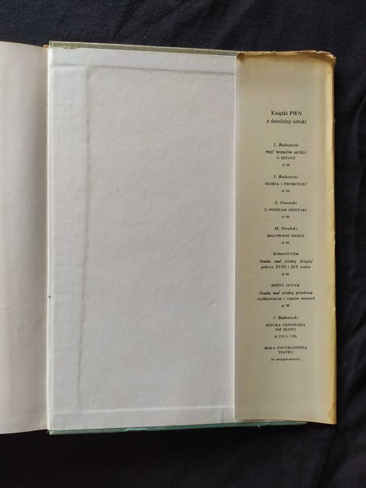 Słownik terminologiczny sztuk pięknych PWN Warszawa 1969  PRL
