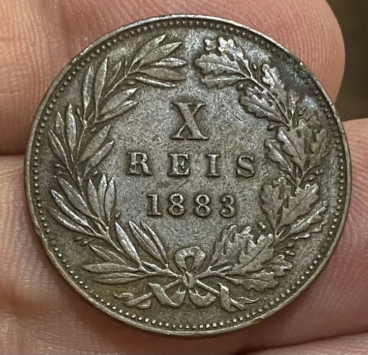 Moeda  531 - X Reis D LUIS I - 1883