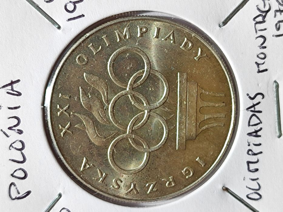 Moedas NOVAS de coleção da Polónia (Prata 0,625)