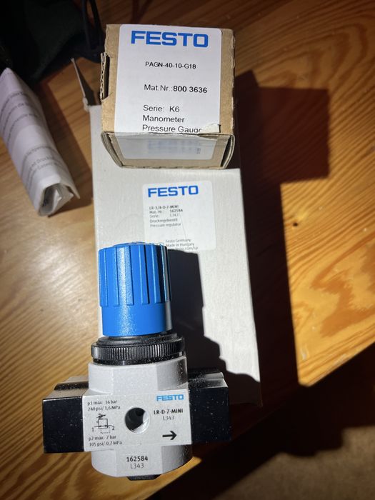 Festo zawór pneumatyczny regulator