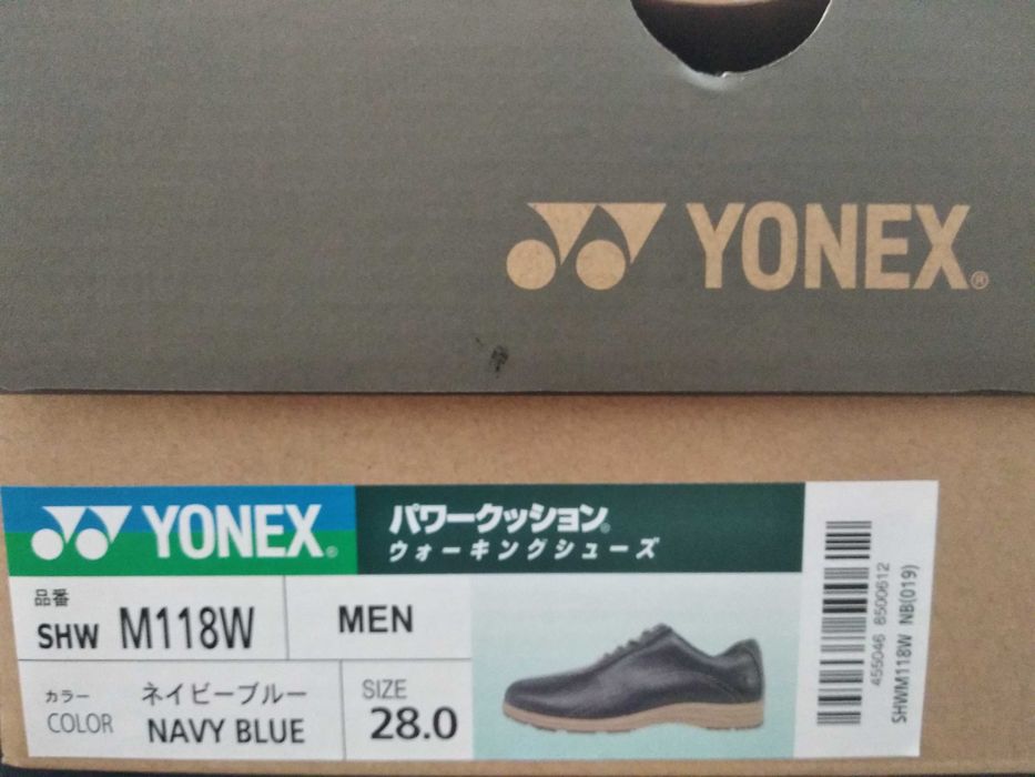 Чоловіче взуття YONEX Walking Shoes M118W Navy Blue 4.5E