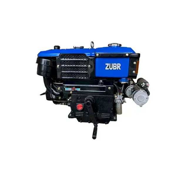 Двигун мотор на мотоблок Zubr Зубр R190 9.6 к. с.