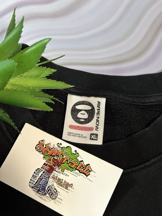 Aape оверсайз світшот A Bathing Ape Bape L Ecko Unltd style