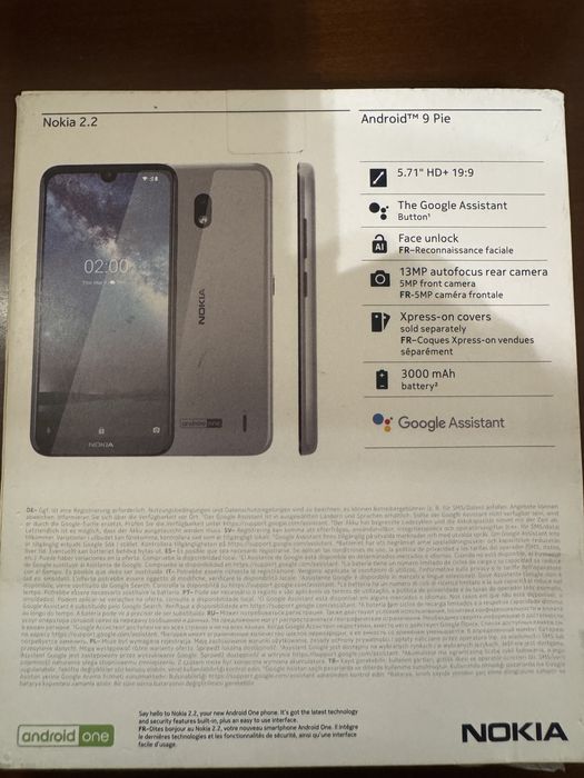 Nokia 2.2 TA-1188 DS 2/16GB Czarny