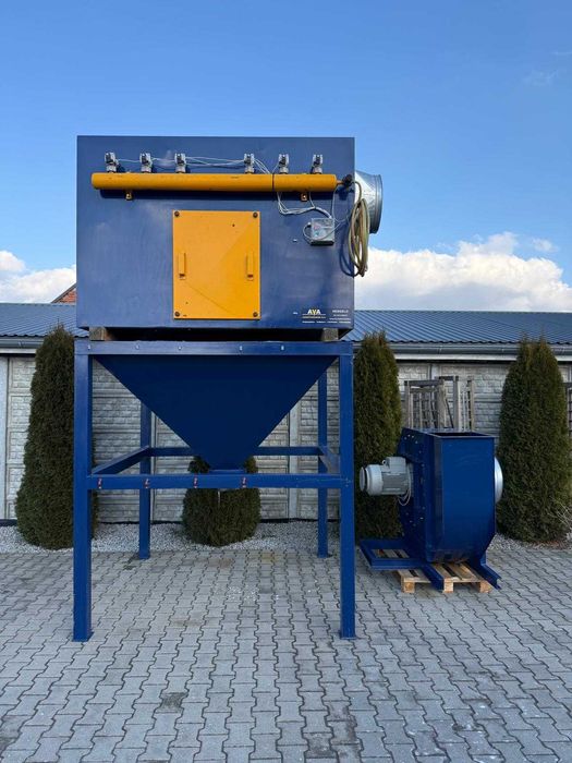 Odciąg pyłu, wyciąg dymu, filtr samoczyszczący