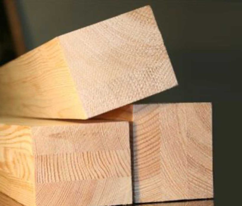 Drewno klejone BSH świerk, GL24, klasa Si wizualna 120X120  BRUTTO!