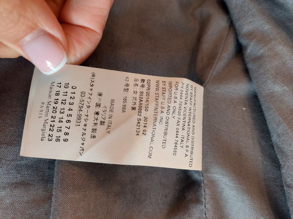 Пальто MM6 Maison Margiela — zdjęcie 4