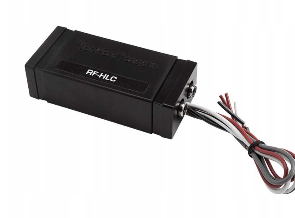 Konwerter Rockford Fosgate RF-HLC, high-level na  2x RCA przewody głośnikowe 2  kanały CAR AUDIO NOWY