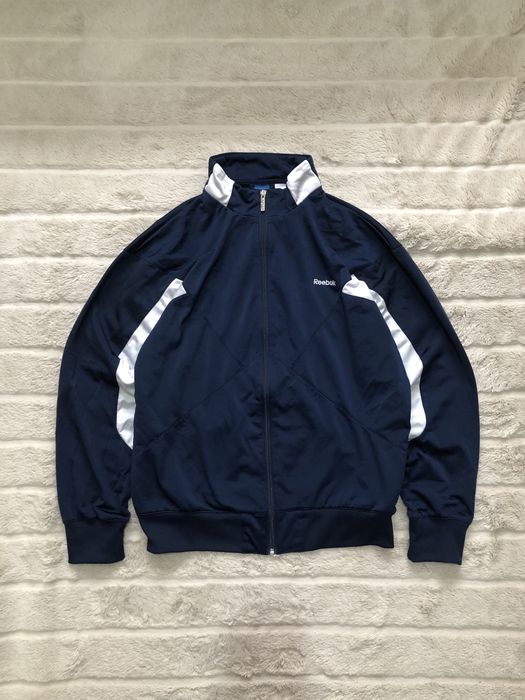 REEBOK VINTAGE (L) Jacket Sport мужская олимпийка кофта спортивная ори