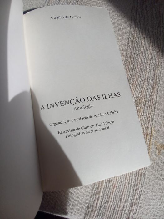 poesia Virgílio de Lemos A Invenção das Ilhas autor de Moçambique