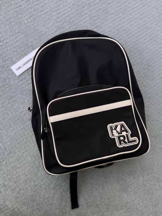 NOWY Plecak Karl Lagerfeld OKAZJA Czarny Młodzieżowy
