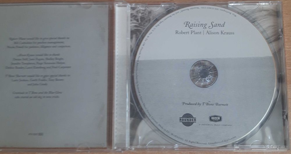 Robert Plant Alison Krauss - Raising Sand CD