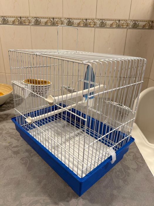 Gaiola para canário/periquito