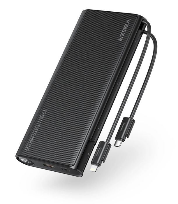 Павербанк Veger T130 25000mAh вихід PD130W вхід 5-20V/3.25A (Max 65W-P