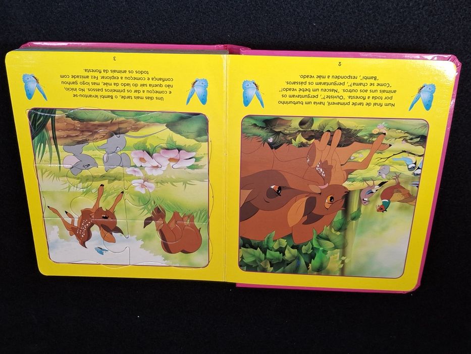 Jogo + Livro-puzzle, completos como novos