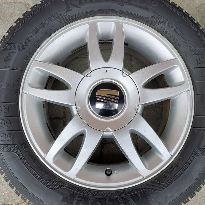 Oryginalne Alufelgi SEAT 15 5x100 Volkswagen/Skoda/Audi/Toyota