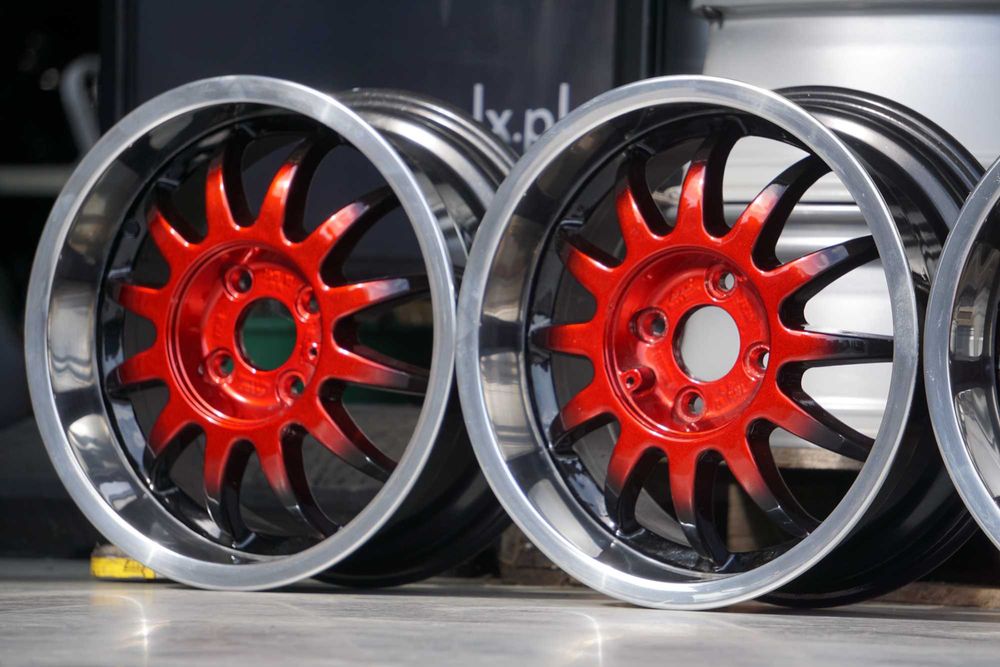 Renowacja alufelg, toczenie frontow CNC, lakiery kameleon i candy