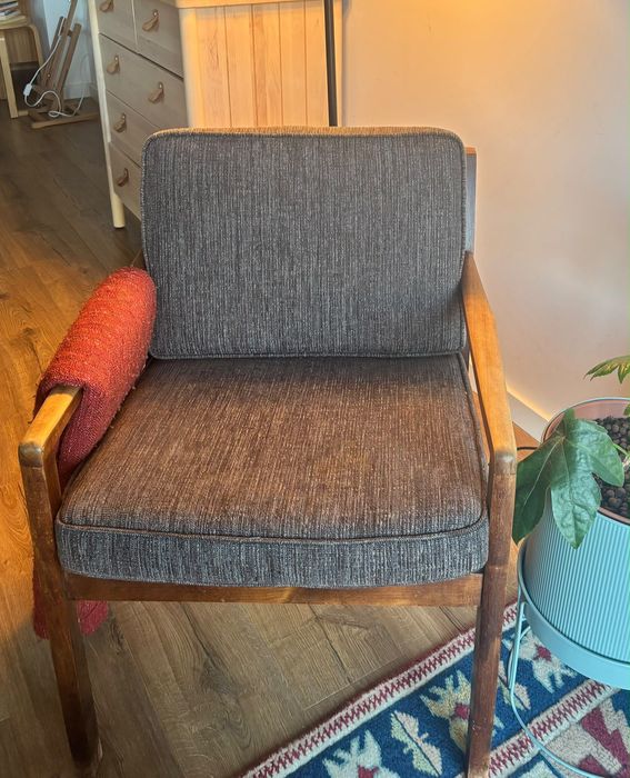 Cadeirão Vintage Mid-Century Modern / Estilo Nórdico (Anos 60)