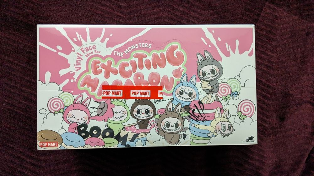 Labubu Exciting Macaron - oryginalny zestaw 6 blind boxów
