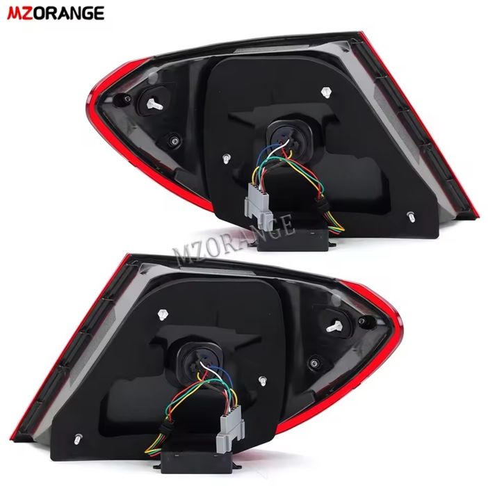 Faróis traseiros led para mercedes benz w204 do ano 2007 a 2013