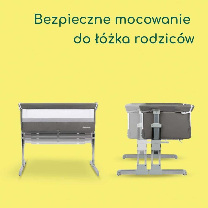 Bebeconfort Calidoo Łóżeczko 2w1 Dostawne Regulowana wysokość max 9kg