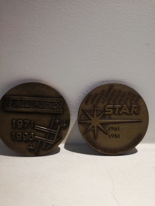 Medalhas comemorativas de bronze