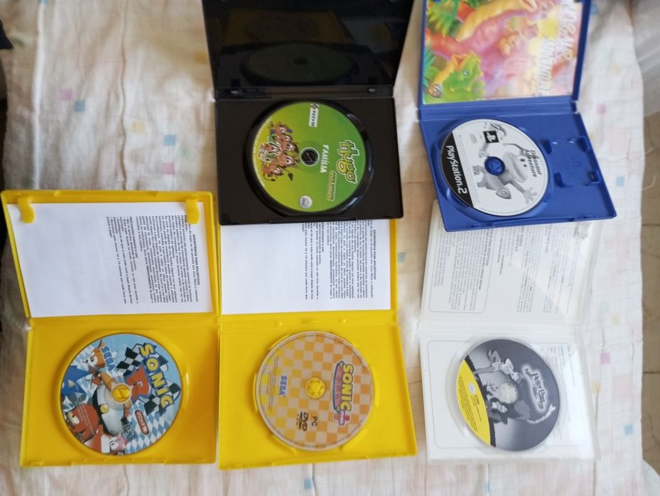 Jogos PlayStation 2 PC ROM antigos