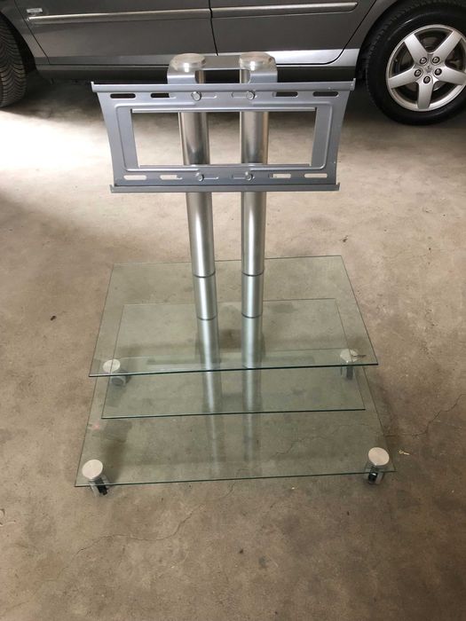 Móvel TV em Vidro para tv suspenso