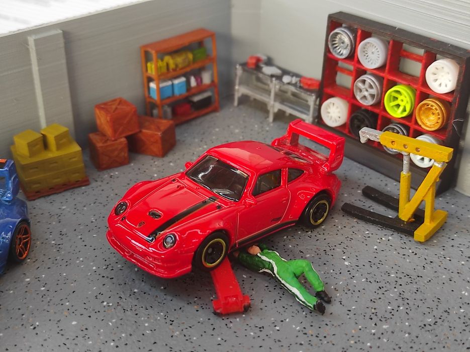 Acessórios e edifícios para dioramas