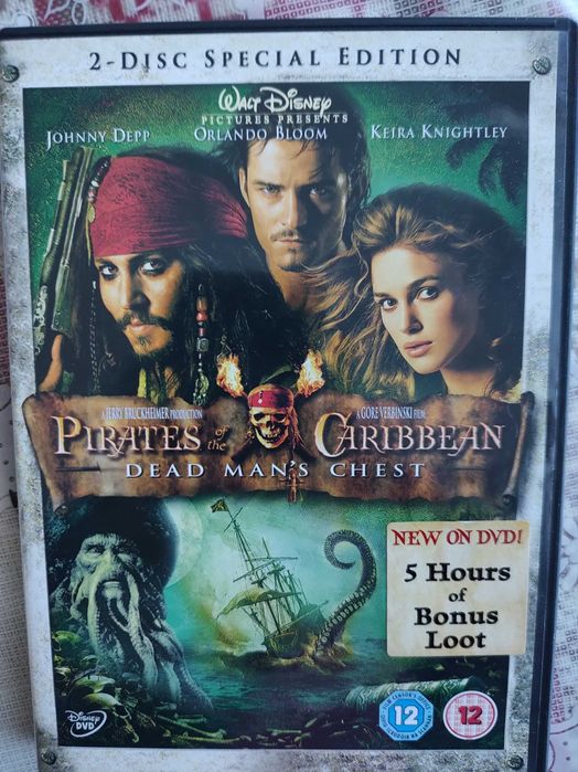 Dead man's chest/ Special Edition 2dvd/Skrzynia Umarlaka/ po angielsku