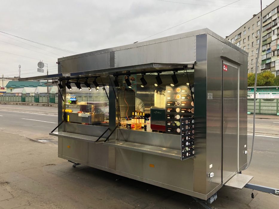 Торговий причіп від виробника з документами фудтрак фастфуд кавʼярня