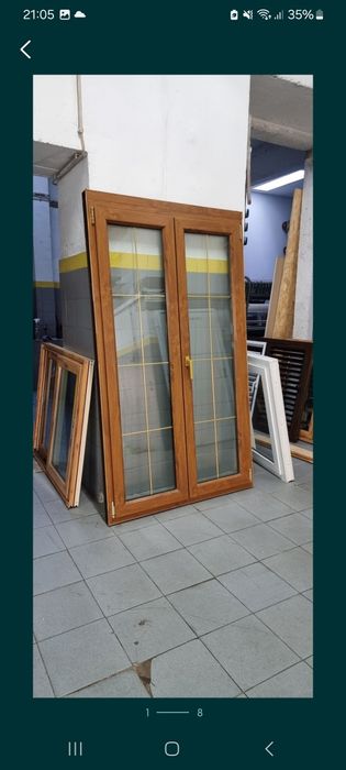 Janela e porta usadas