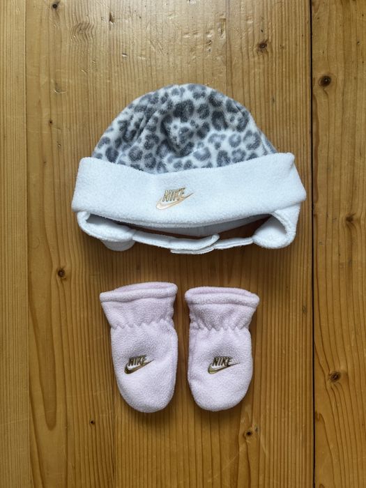 Шапочка і рукавички nike